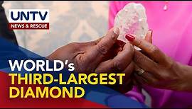World’s third-largest diamond unearthed in Botswana