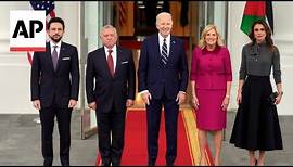 Biden welcomes Jordan's King Abdullah to the White House