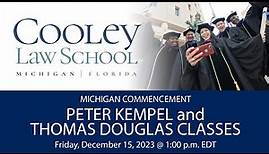 Cooley Law School - Peter Kempel and Thomas Douglas Classes