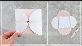 DIY Grußkarte aus Papier basteln | Geschenkidee für verschiedene Anlässe