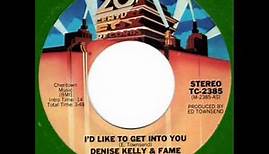 DENISE KELLY & FAME I'd like to get into you 70s Rare Soul