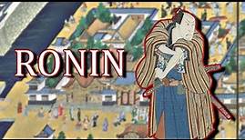 What were Ronin?