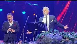 Plácido Domingo and Plácido Domingo Jr sing ADORO, Alamty/Kazakhstan 30/04/2023