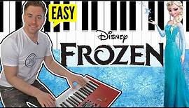 Frozen - Let it go I Piano Tutorial I Klavier lernen leicht「+ NOTEN」