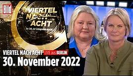 🔴 Viertel nach Acht – 30. November 2022 | u.a. mit Susanne Gaschke und Antje Hermenau
