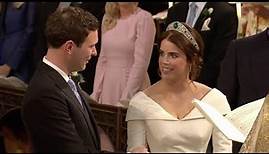 Prinzessin Eugenie und Jack Brooksbank: Hier sehen Sie den emotionalste Moment der Trauung