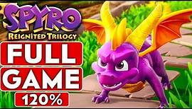 SPYRO REIGNITED TRILOGY Full Game 120% Walkthrough (Spyro The Dragon ALL Dragons, Gems & Eggs)
