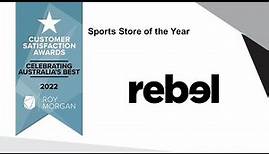 Rebel - Sports Store of the Year, Roy Morgan Customer Satisfaction Awards 2022