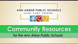 Community Resources for the Ann Arbor Public Schools (2023-24)