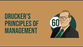 4 Essential Principles Of Management by Peter Drucker | Insights From The Essential Drucker