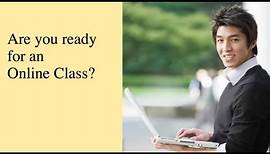Get Ready for Online Classes