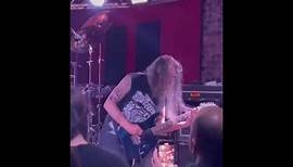 Trey Azagthoth Morbid Angel Drunk on Stage