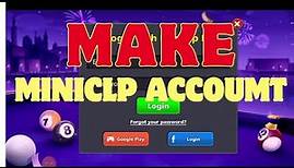 how to create pure miniclip account in 8 ball pool 8 ball pool miniclip account trick 2024