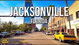 Jacksonville Florida Drive [4K] | Driving Downtown | Florida