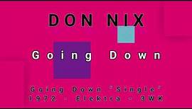 DON NIX-Going Down (Live) (vinyl)