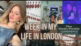 WEEKLY VLOG (Uni) in LONDON: Disney, Studieren in London, Greenwich, Study Cafes, Bananenbrot backen
