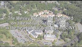 The Wesley Community's Beautiful Campus in Saratoga Springs, NY