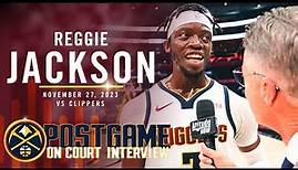 Reggie Jackson After His Career Night 🎙
