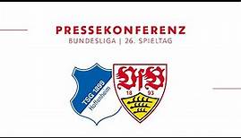 Pressekonferenz vor TSG Hoffenheim - VfB Stuttgart