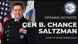 Opening Keynote: Gen B. Chance Saltzman, Chief of Space Operations (2023)