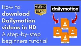 How to download Dailymotion videos in 2020 in HD, quickly & easily (Windows PC & Mac)
