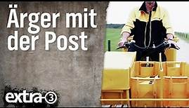 Ärger über die Deutsche Post | extra 3 | NDR