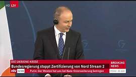 LIVE: Pressekonferenz von Bundeskanzler Scholz