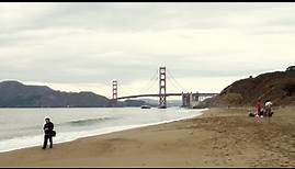 [4K] San Francisco, California: Walking Baker Beach