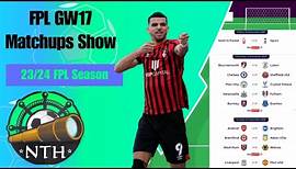 FPL GW17 Matchups Show with Craig Kemp Man On Pod| Fantasy Premier League 23/24