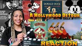 A Hollywood Detour (1942) Animated Film short Reaction