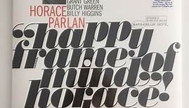 Horace Parlan - Happy Frame Of Mind