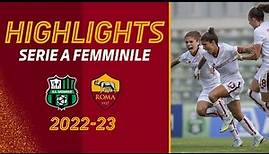 AL MINUTO 92 😮 ELISA BARTOLI!! | Sassuolo 0-1 Roma | HIGHLIGHTS SERIE A FEMMINILE