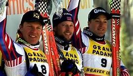 Hermann Maier & Lasse Kjus share super-G gold (WCS Vail 1999)