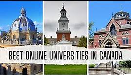 Best Online Universities in Canada
