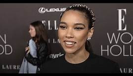 Alexandra Shipp Interview at ELLE's 29th Annual Women In Hollywood Celebration