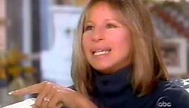 Barbra Streisand 1997 with James Brolin by Barbara Walters