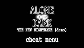 Alone in the Dark - The New Nightmare (demo) cheat menu