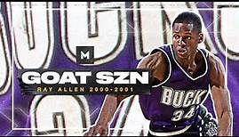 We Need To Appreciate How Great Ray Allen Was! 2000-01 Highlights | GOAT SZN