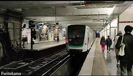 Terminus provisoire à Porte de Saint Cloud, Paris metro ligne 9
