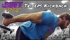 How to Perform Dumbbell Triceps Kickback Exercise