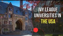 Ivy League Universities in USA | Study in USA