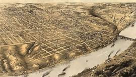 Kansas City Missouri History and Cartography (1869)
