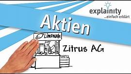 Aktien einfach erklärt (explainity® Erklärvideo)