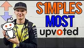 CS:GO - S1MPLES TOP 20 MOST UPVOTED REDDIT PLAYS! (SMART PLAYS & CRAZY CLUTCHES)