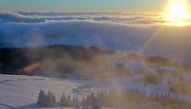 Was für ein herrlicher Anblick beim Feldberg im Schwarzwald! 😍unsere Livecam hat dieses tolle Panorama eingefangen, das wir euch nicht vorenthalten wollten.. #wetter #wettercom #winter #schwarzwald #winterwonderland