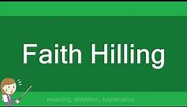 Faith Hilling
