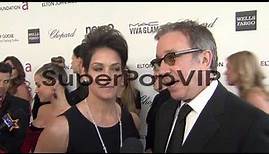 Jane Hajduk, Tim Allen at Elton John AIDS Foundation Pres...