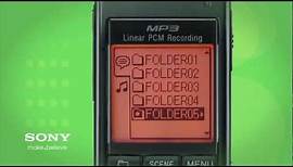 How to Play Back a Recording on your Sony® Digital Recorder