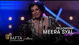 "I see you" Meera Syal accepts the BAFTA Fellowship | BAFTA TV Awards 2023