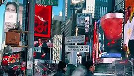 Hello New York City 🗽🇺🇸❤️ Hello Times Square 🌨️🫶🏻❤️ #timesquare #centralpark #spynyc #unitedstates #Manhattan #nyclife #freedom #BrooklynBridge #usa #newyork | New York City 4K Views